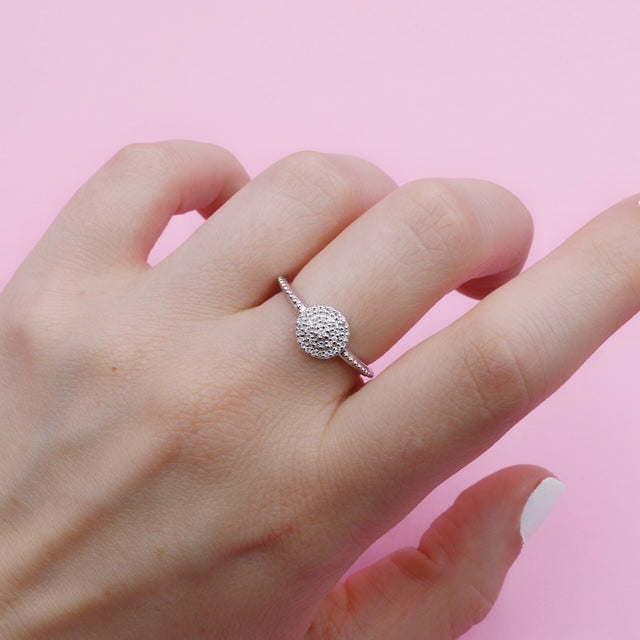 Anillo en plata Destello