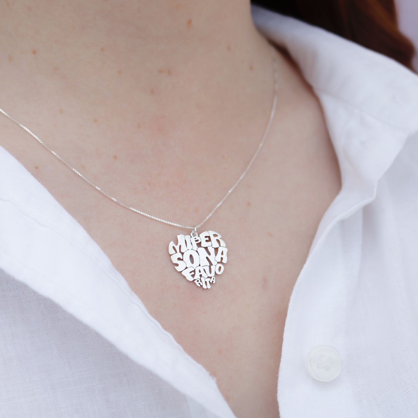 Collar en Plata Mi Persona Favorita