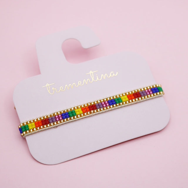 Pulsera Mostacilla Miyuki Cuadros de Colores