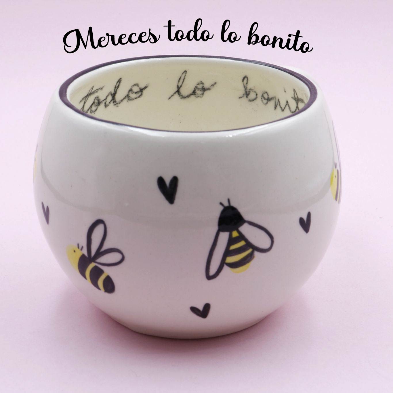 MUG ABEJITA "Mereces Todo Lo Bonito"