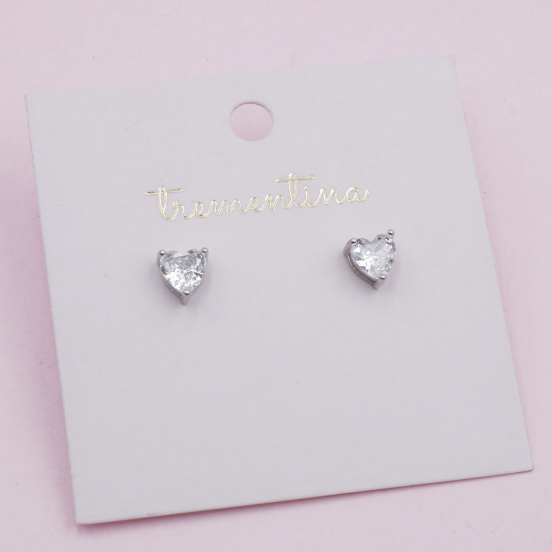 Topos en Plata Corazón de Luz