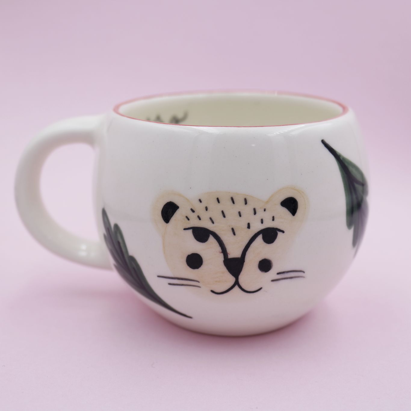 MUG LEOPARDO "Tu Corazón, un Lugar Generoso"