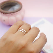 Anillo en Plata Lineal