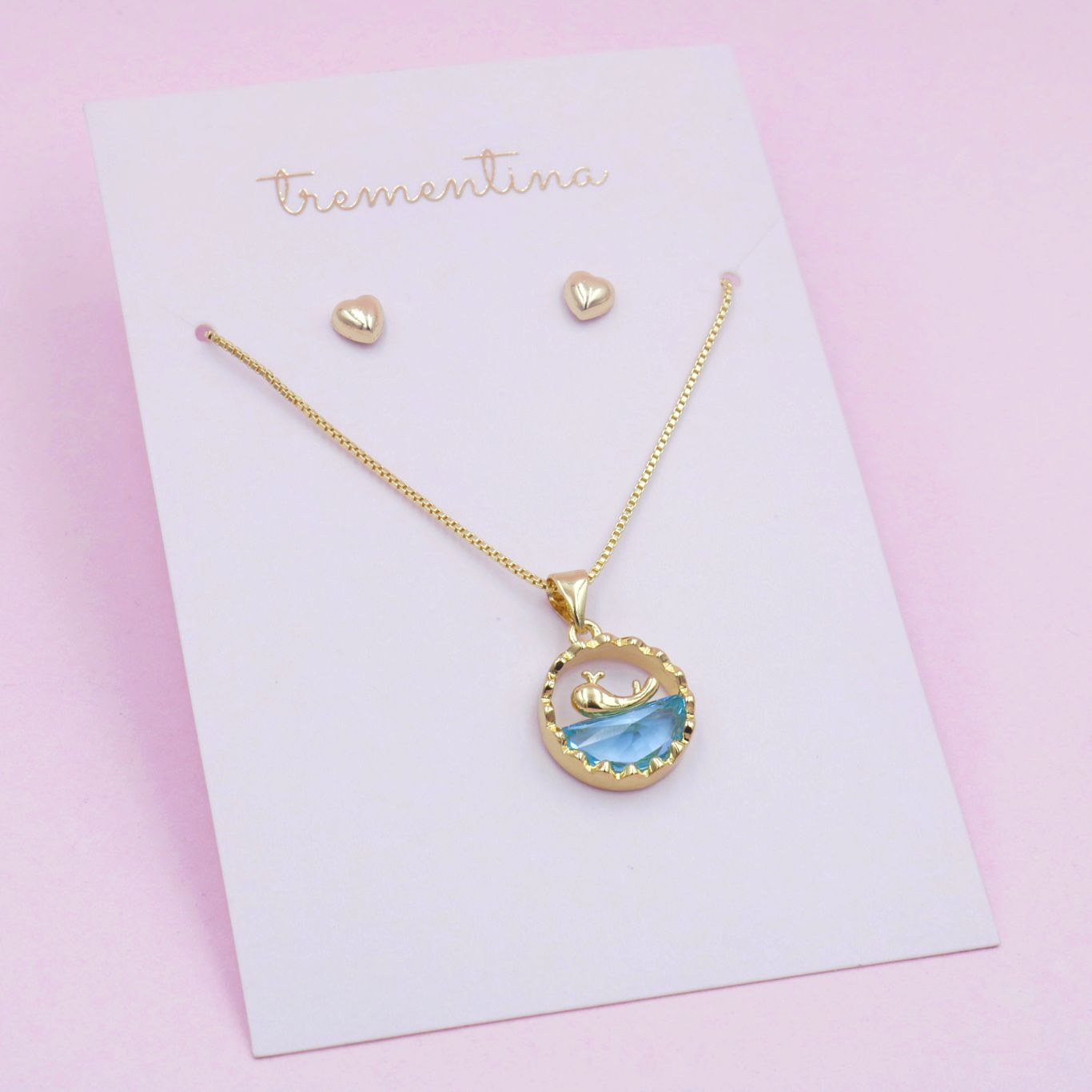 Set Dorado Encanto Marino