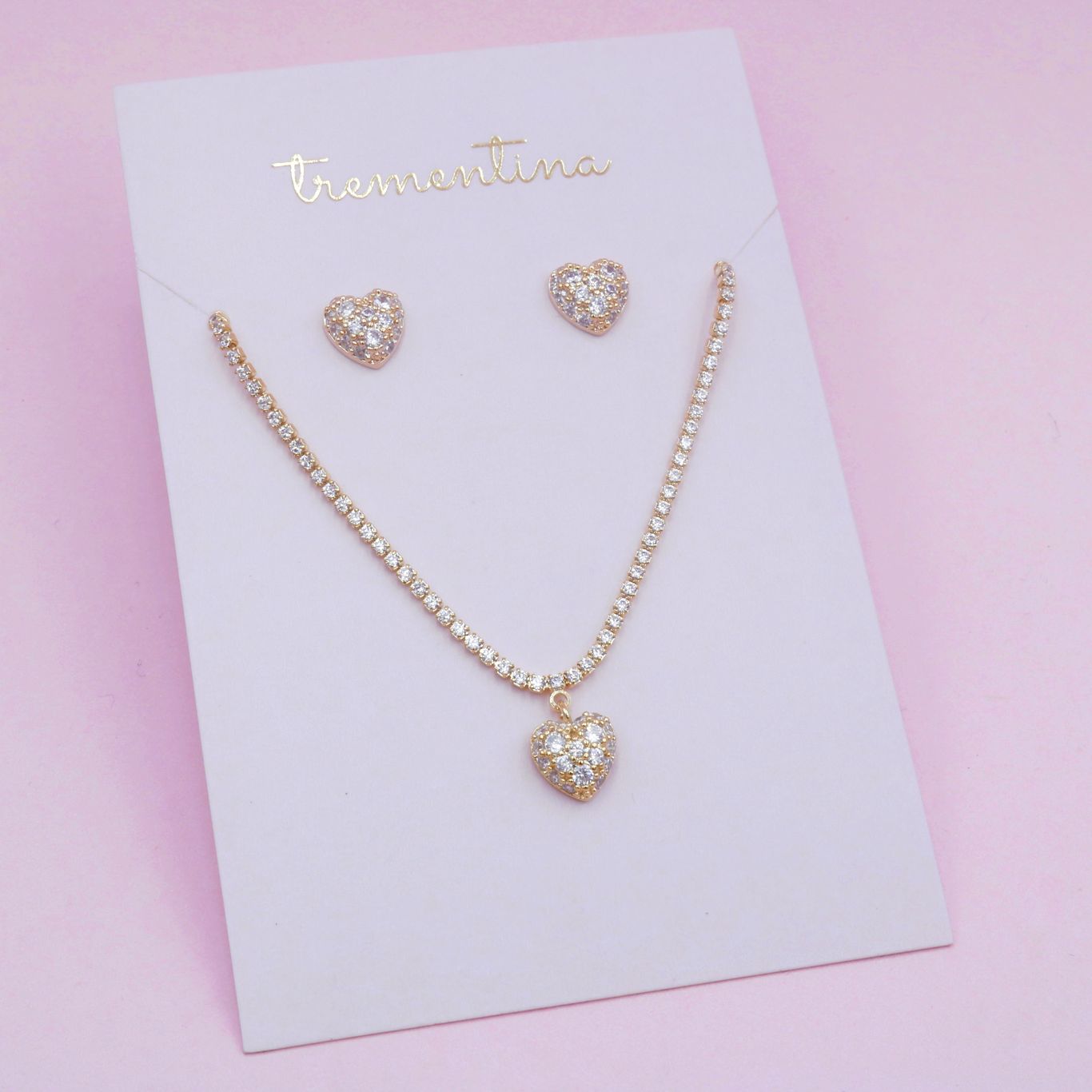 Set Dorado Amor Radiante