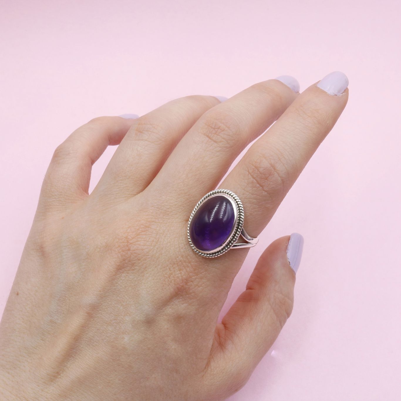 Anillo de Plata Calma Interior