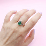 Anillo de Plata Energía de Bosque