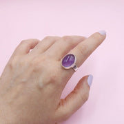 Anillo de Plata Espíritu Violeta