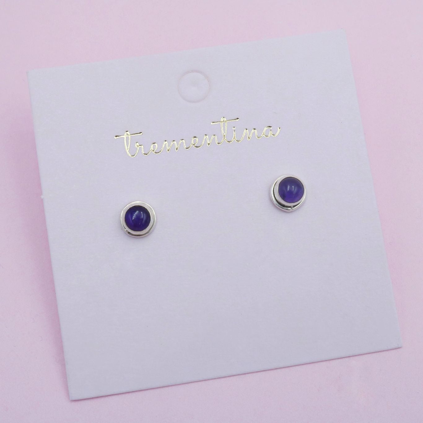 Topos de Plata Amatista Natural