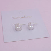 Candongas Bold Mini en Plata