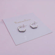 Candongas Rainbow Mini de Plata