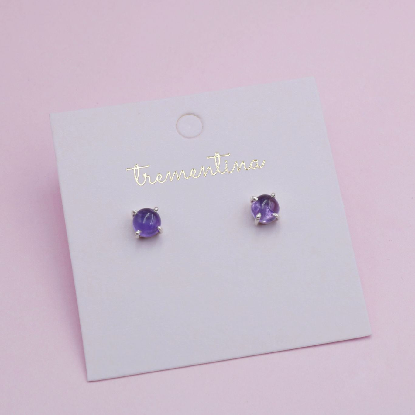 Topos de Plata Amatista Natural