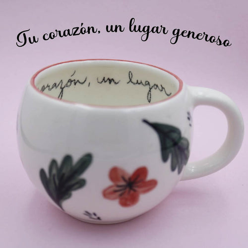 MUG LEOPARDO "Tu Corazón, un Lugar Generoso"