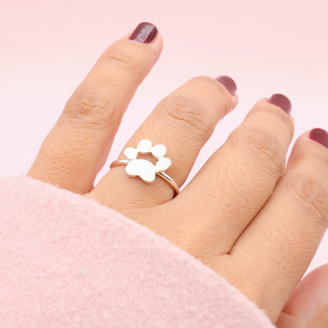 Anillo Huella Incondicional en Plata