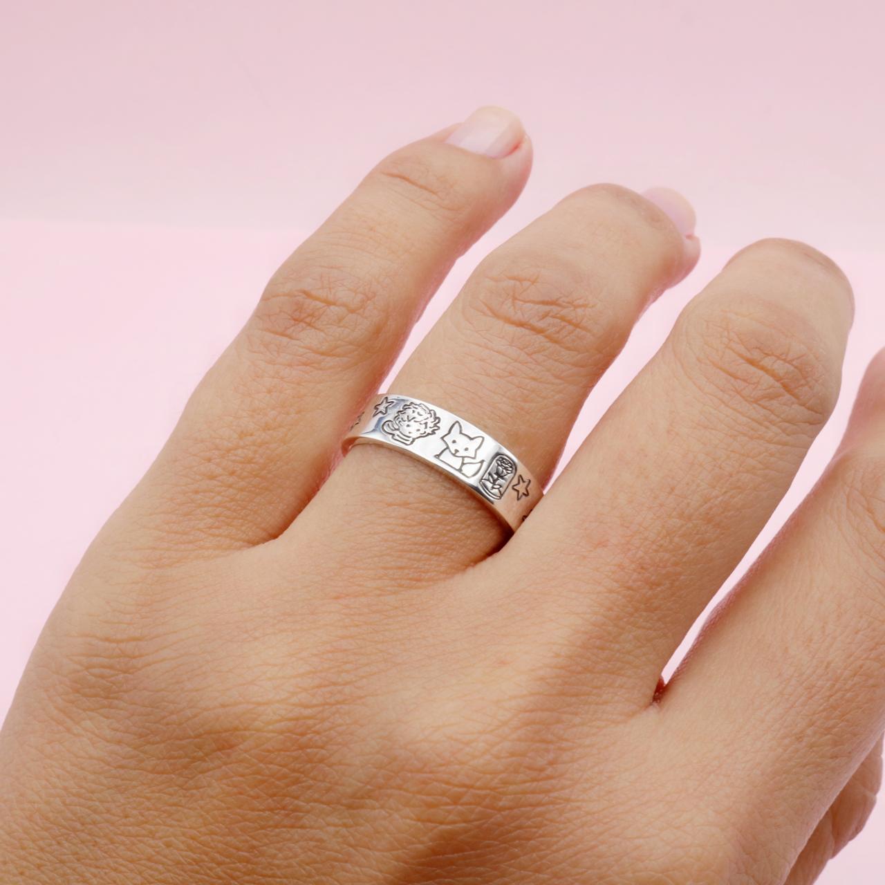 Argolla en Plata El Principito