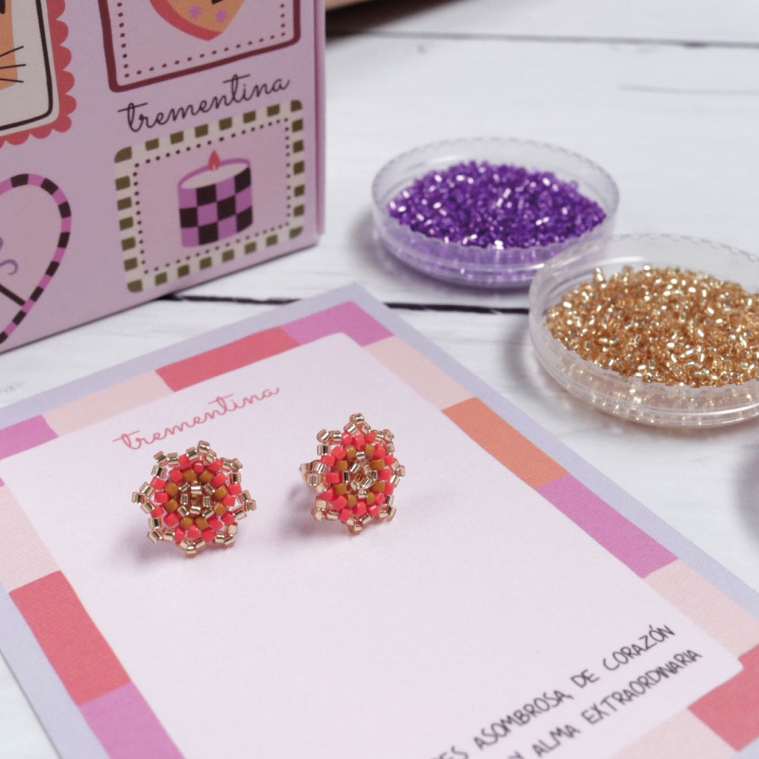 Aretes Brasa Miyuki