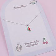 Collar de Plata Sandia