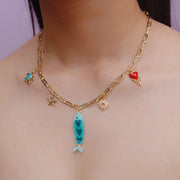 Collar Dorado Encantos del Mar