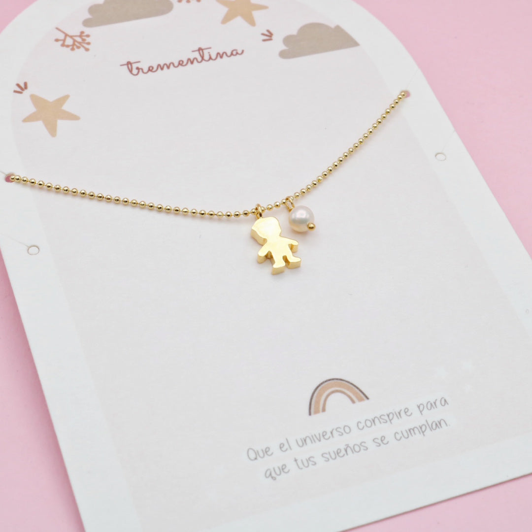 Collar Dorado Niño