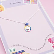 Collar en Plata Sombrero Colombia