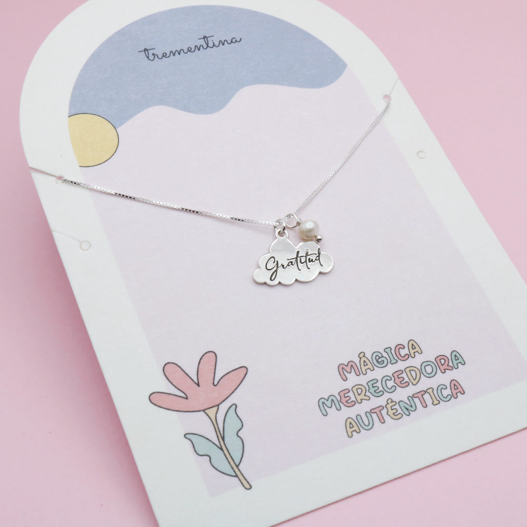 Collar en Plata Gratitud