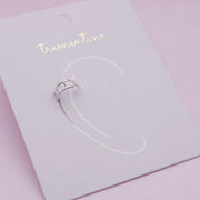 Earcuff en Plata Trama