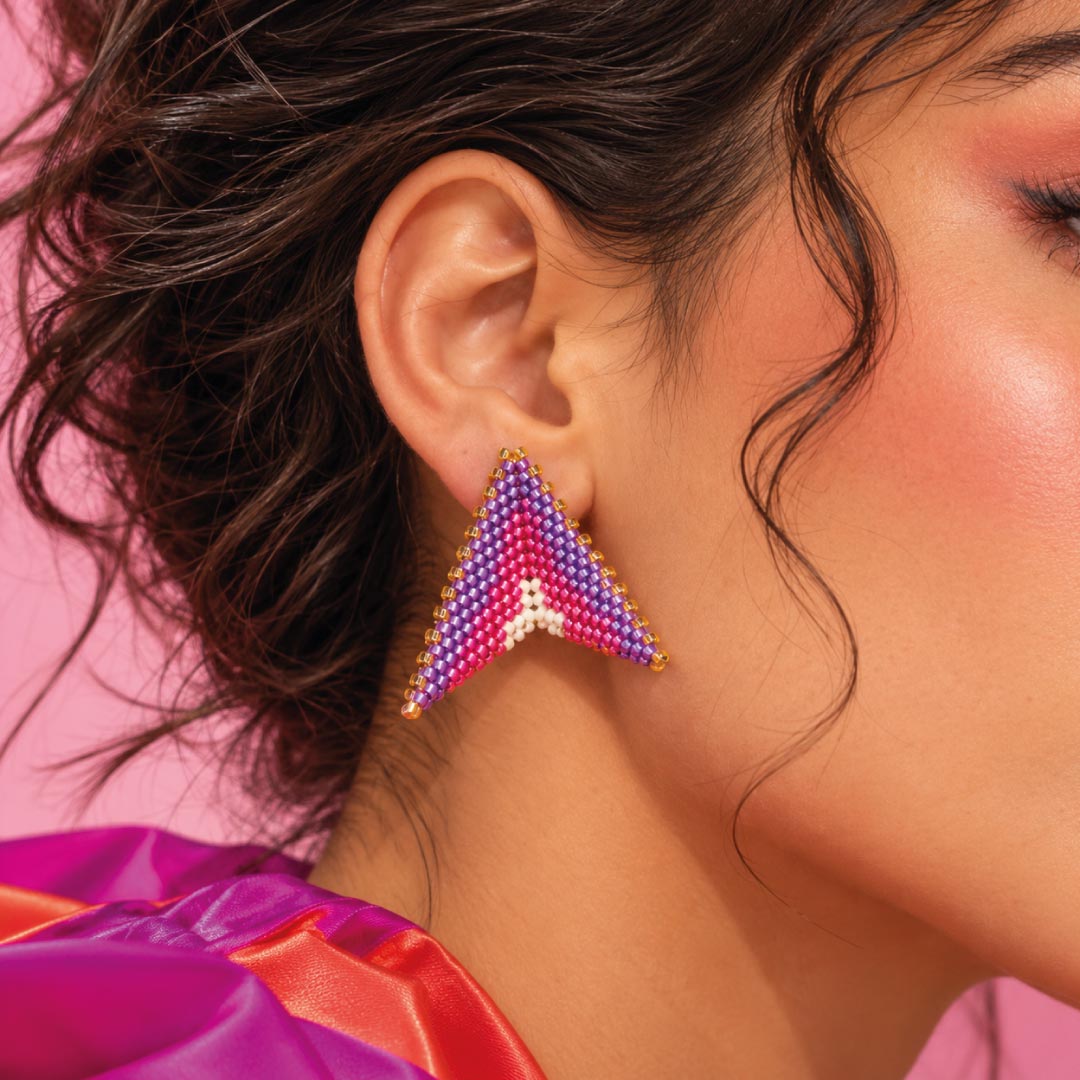 Aretes Tejidos Vértice