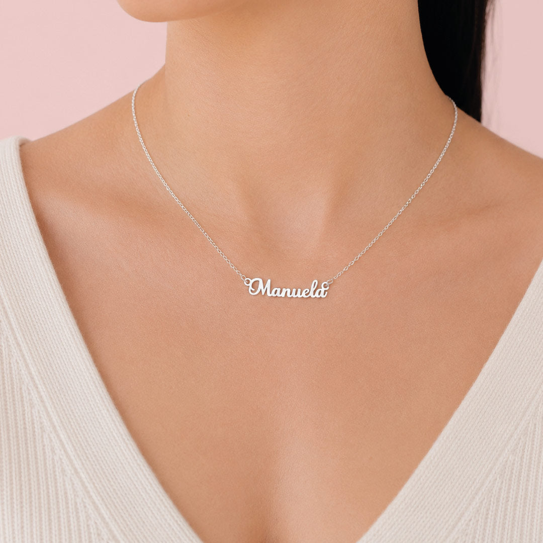 Collar Nombre o palabra Horizontal Manuela
