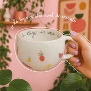 Mug Lo tuyo es otro nivel de encanto – Frutas