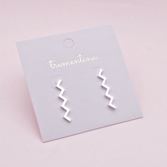Ear climber Zig Zag