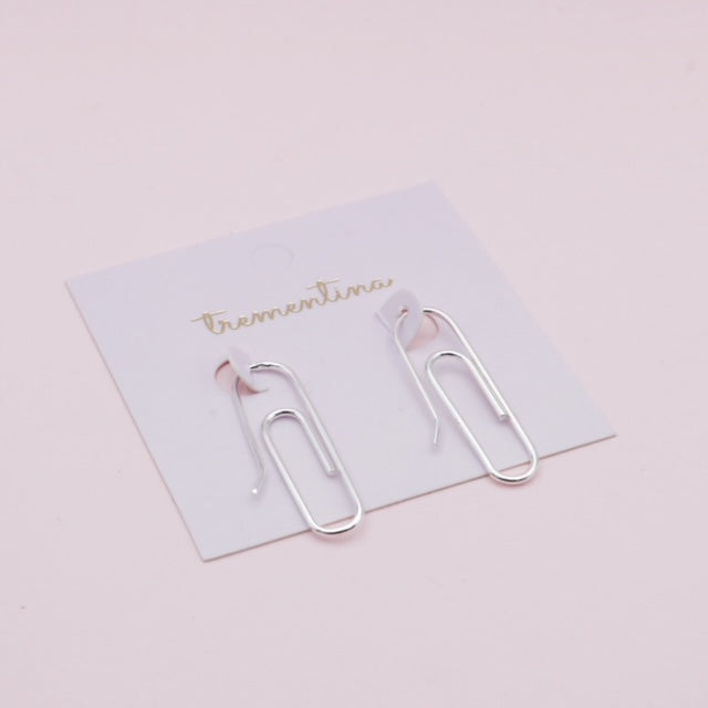 Aretes Clip en Plata