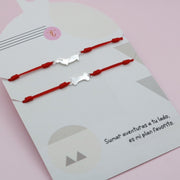 Set Dos Pulseras Perrito Salchicha