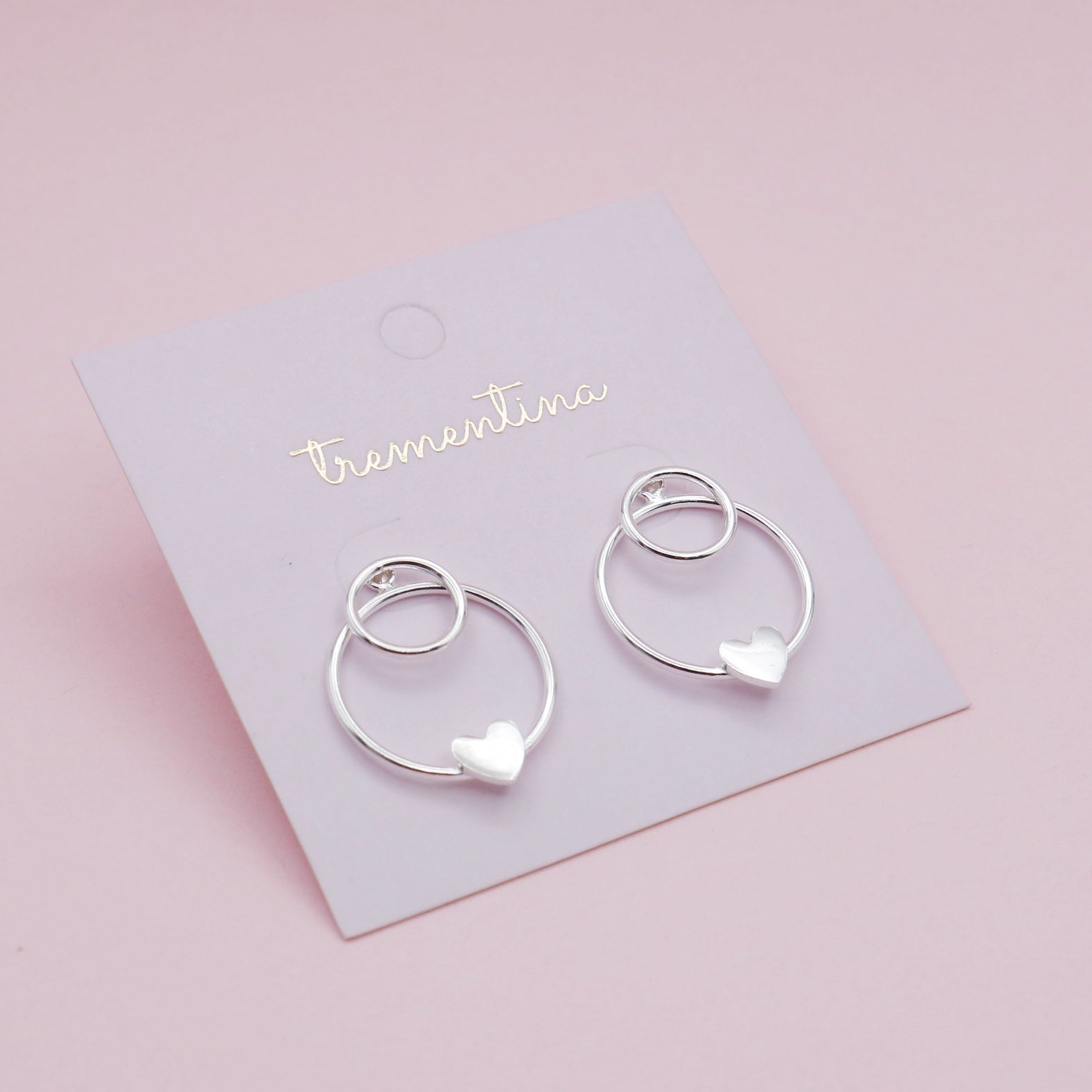 Aretes Minimalista Corazón