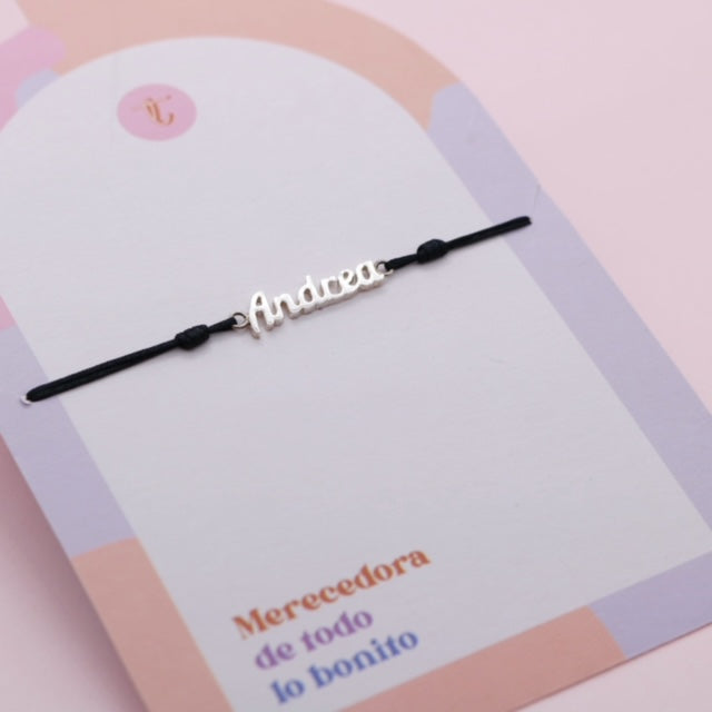 Pulsera Nombre o Palabra Personalizado