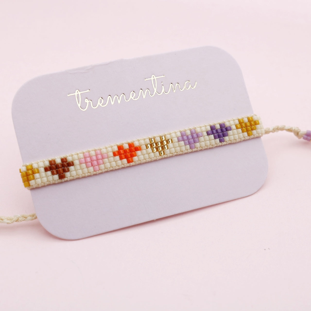 Pulsera Tejida Delgada Corazón