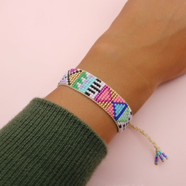 Pulsera Tejida Art