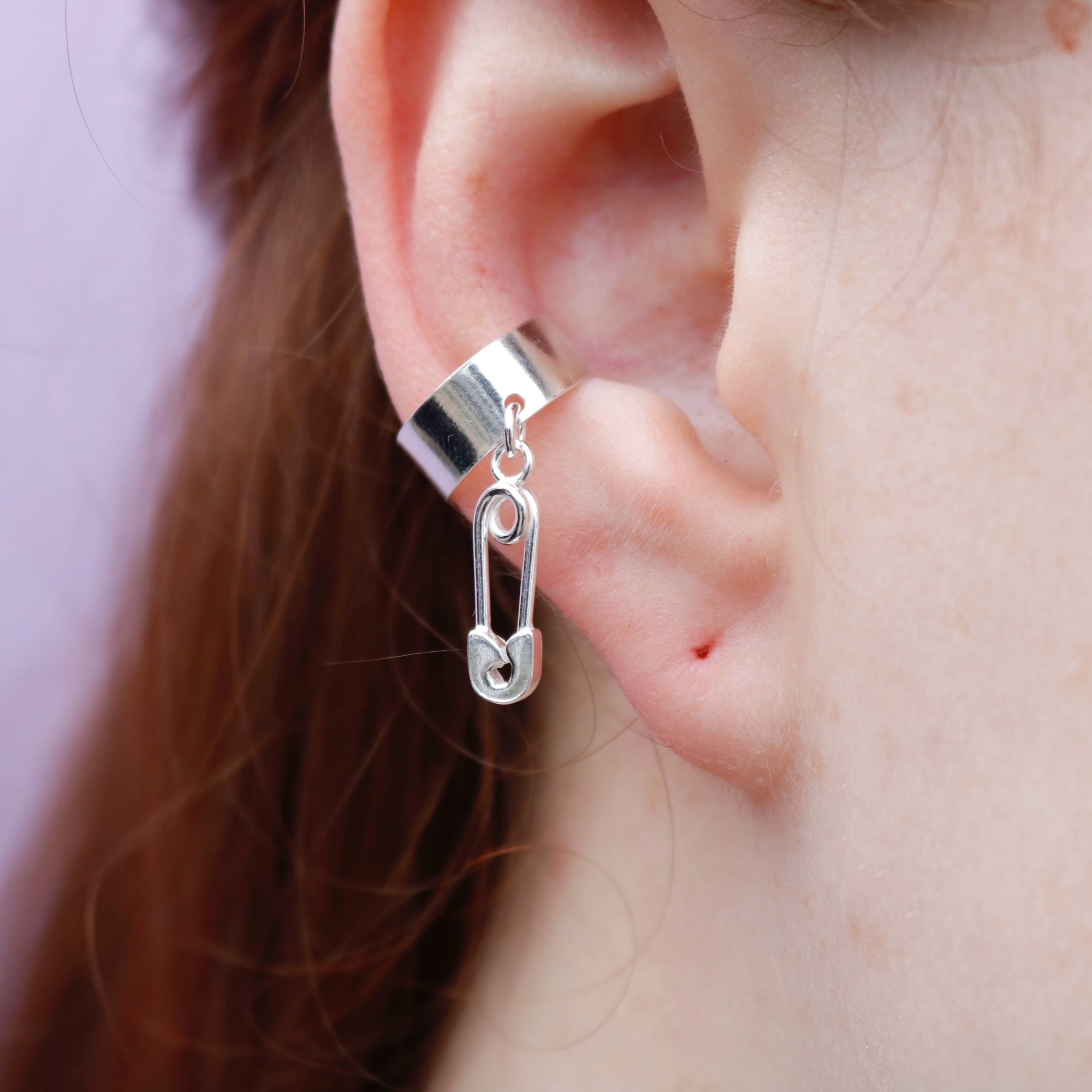 Earcuff de Plata Gancho Nodriza