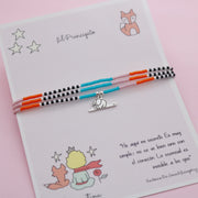 Pulsera Triple Mostacilla "El Principito" Boa Elefante