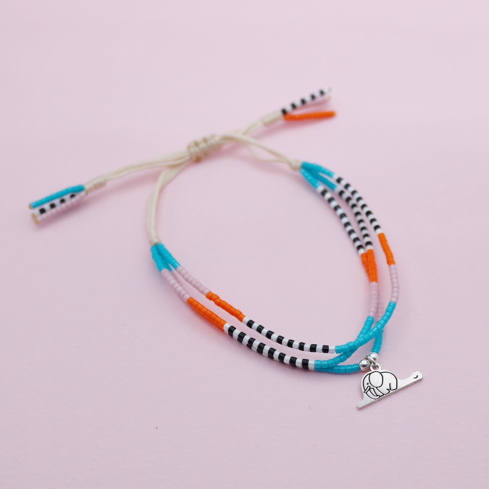 Pulsera Triple Mostacilla "El Principito" Boa Elefante