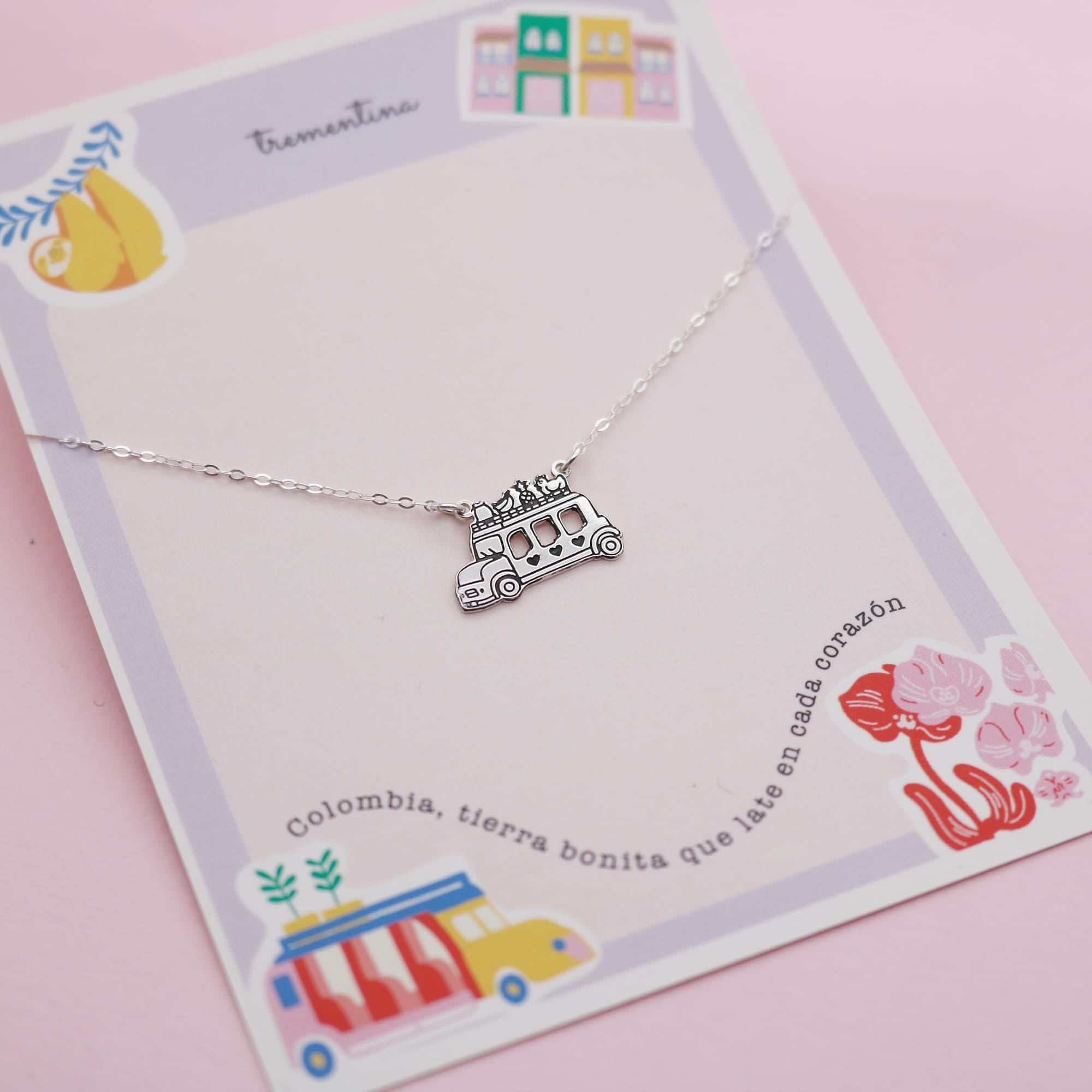 Collar de Plata Chiva Colombiana