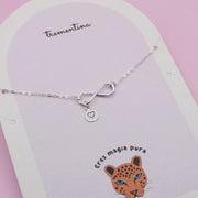 Pulsera en Plata Infinito Corazón