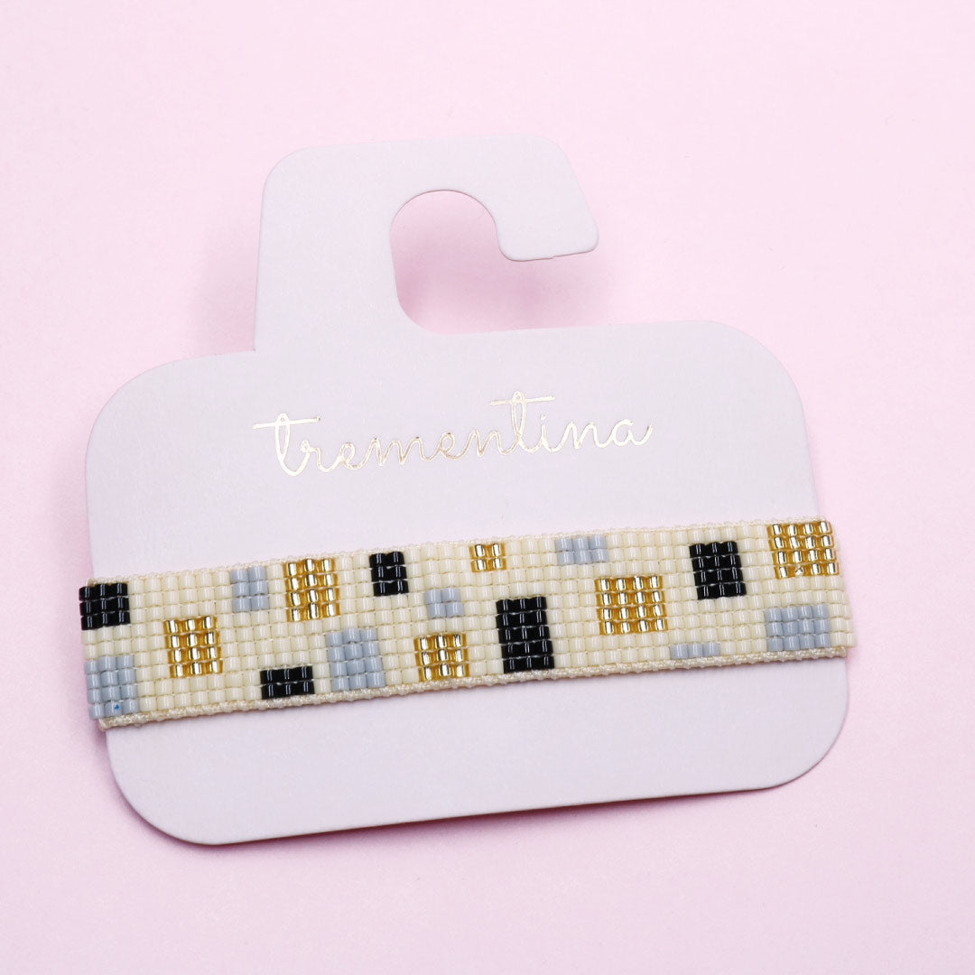 Pulsera Mostacilla Luces de Medianoche