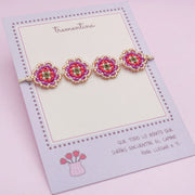 Pulsera Tejida Mandalas Multicolor