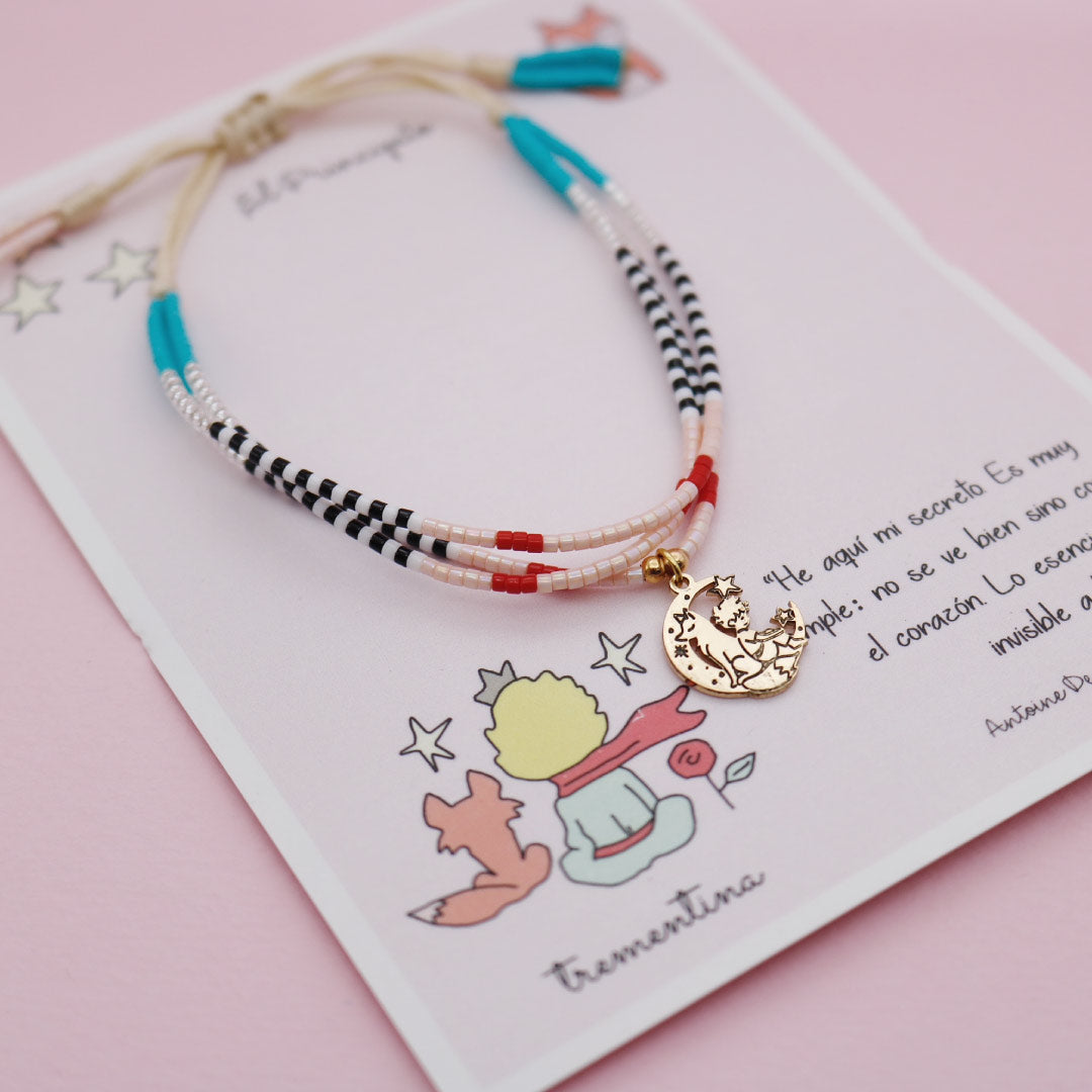 Pulsera Mostacilla El Principito Luna