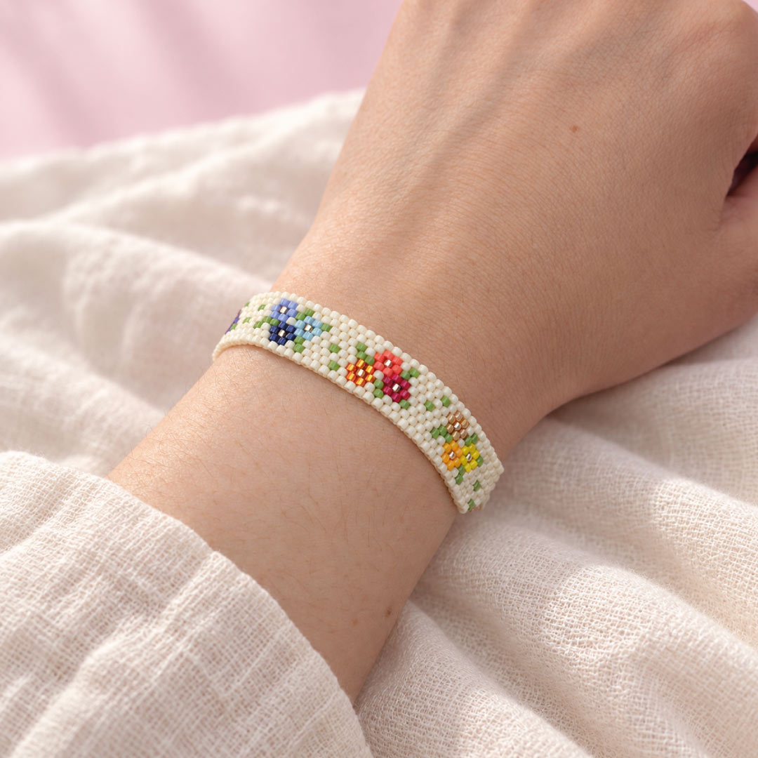 Pulsera Miyuki Flores Silvestres