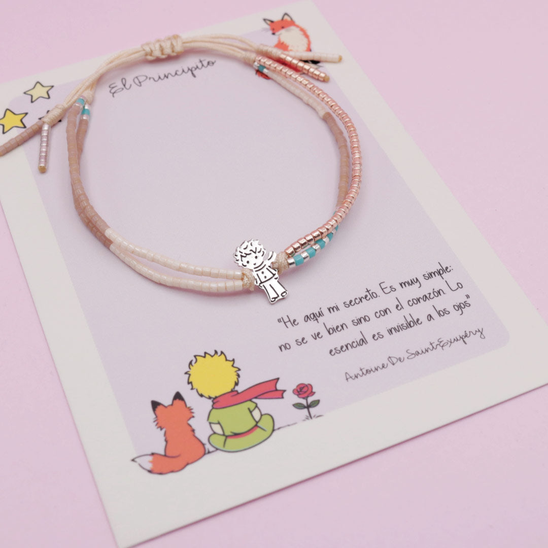 Pulsera Doble Mostacilla Principito