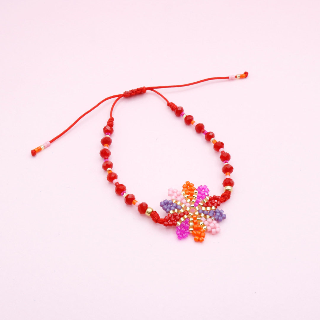 Pulsera Tejida Magic Flower