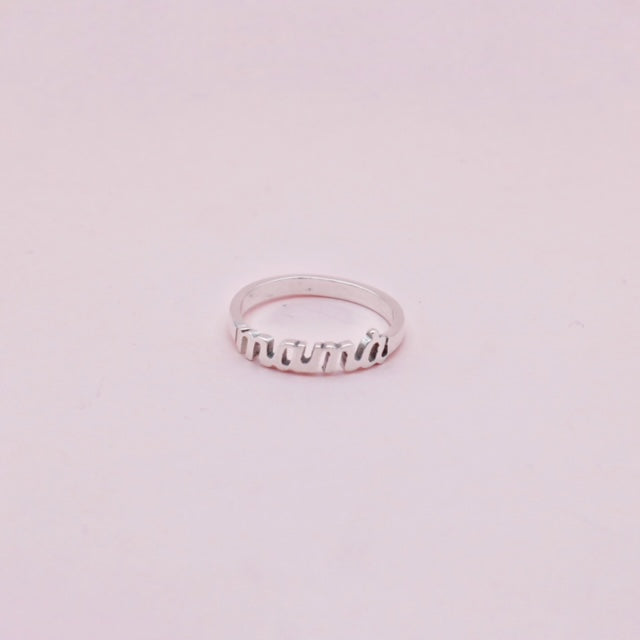 Anillo en Plata Personalizable