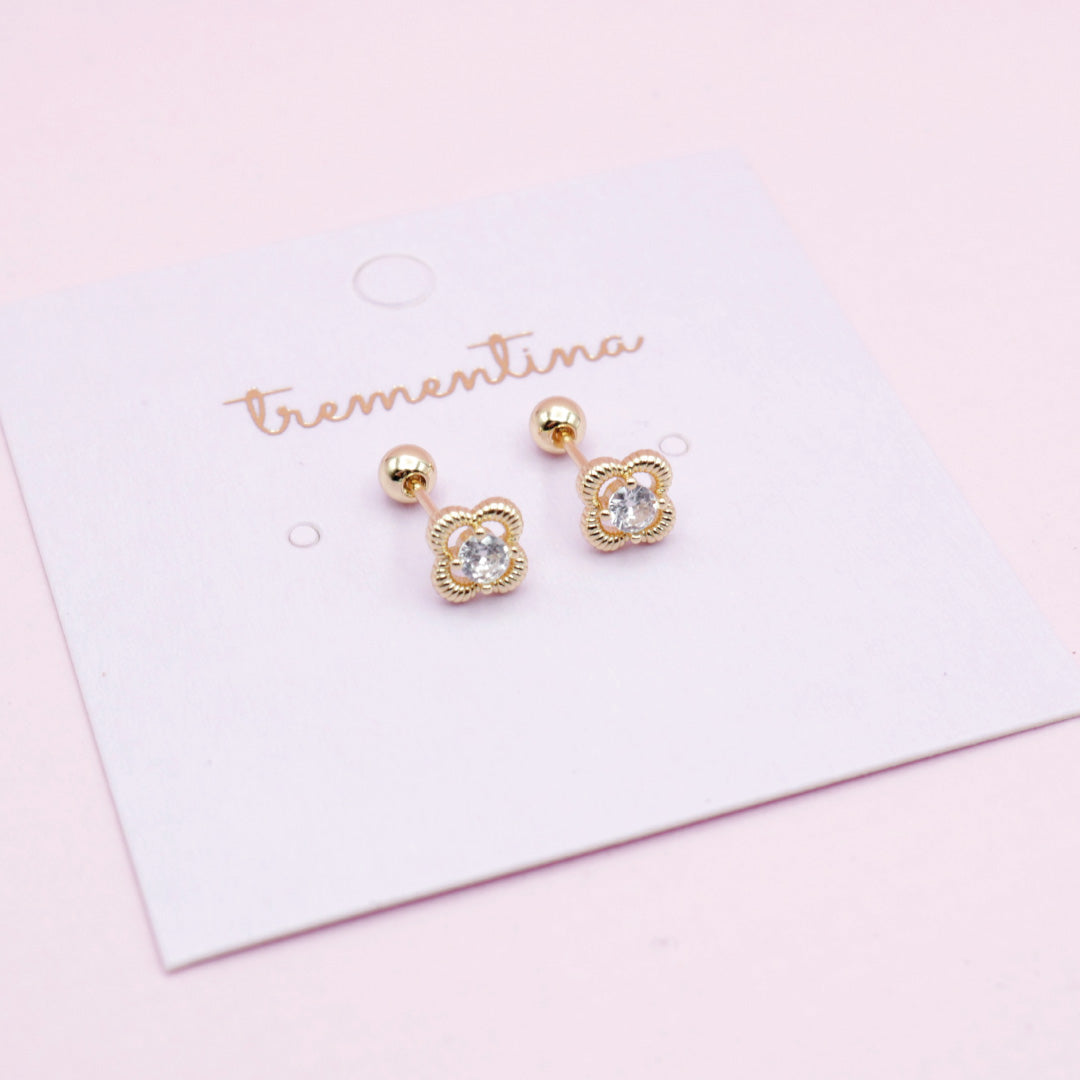 Topos Dorados Mini Flor