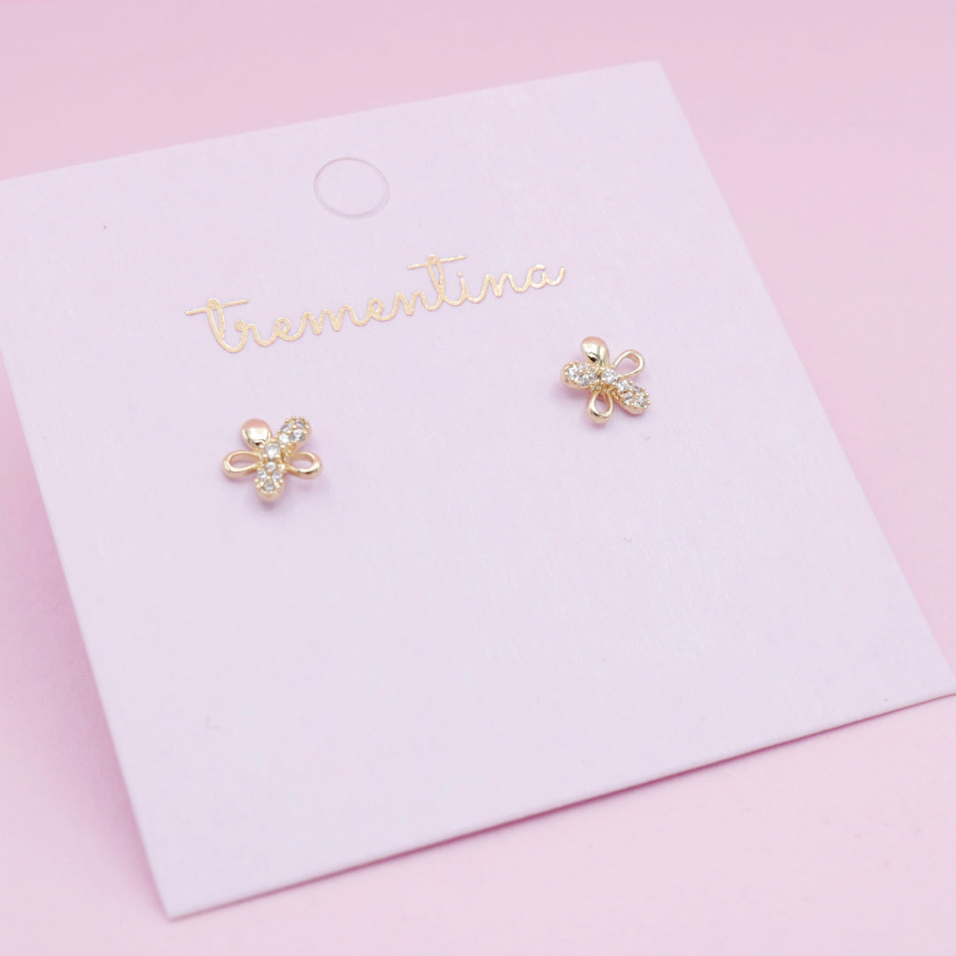 Topos Dorados Flor Encanto